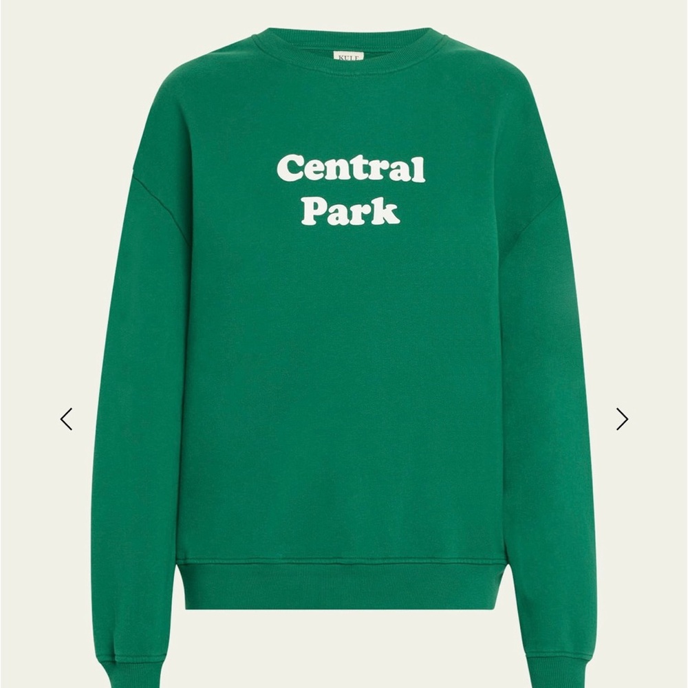 Kule nwt Central Park green oversized sweatshirt xl